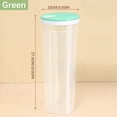 thumbnail image 2 of Dry Food Storage Container Pasta Jar Kitchen Pantry Organization Large Capacity Transparent Lid Easy Grip for Grains Cereals Snacks 1 Count, 2 of 2