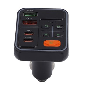 Adaptateur de chargeur de voiture, charge efficace Connexion stable MP3 Voiture de joueur USB C Adaptateur pour véhicule