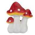 thumbnail image 5 of Northlight Décoration de Jardin Extérieure en Grappe de Champignons Peints à la Main - 16.75 Pouces - Blanc et Rouge, 5 of 5
