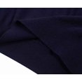 thumbnail image 4 of Krumba Men Plus Size Knit Big & Tall V Neck Oversized Pullover Sweater Vest 4XL Navy, 4 of 9