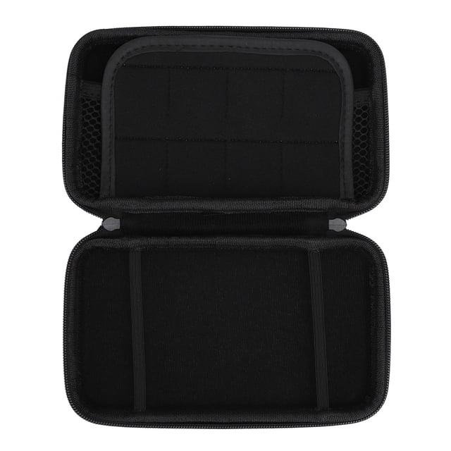 Carrying Case for 2DS XL 2DS LL 3DS, Protective Hard Shell Portable Travel Bag with 8 Game Card Slots, Inner Pocket, Pouch for Console, Cables, Accessories