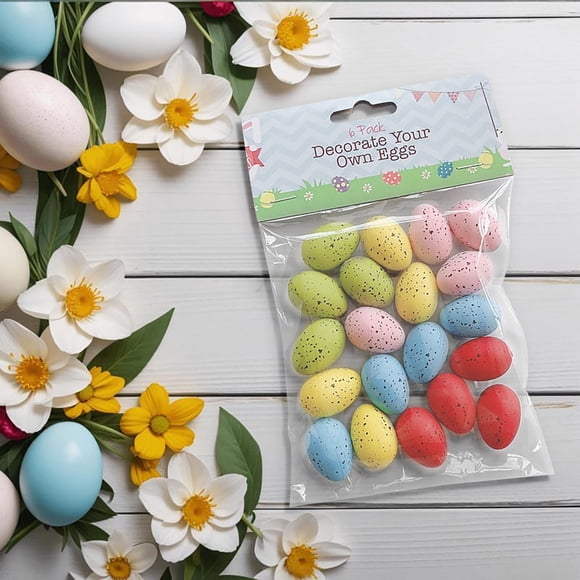 Dvkptbk Easter Eggs Mini Pigeons Eggs DIY Wreath Decoration Spotted Easter Eggs Easter Gifts