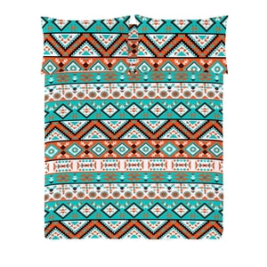 Gouchee Home Afrika King Duvet Cover Set – 3-Piece OEKO-TEX Certified Cotton Bedding with Reversible Bold Print