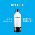thumbnail image 4 of 1L Classic Black Bottles Twin Pack - Dishwasher Safe, 4 of 4