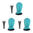 thumbnail image 4 of relayinert 2pcs Gloved Ice Scraper Safe On Windshields Durable ABS Ensures Longevity green 3Set, 4 of 6