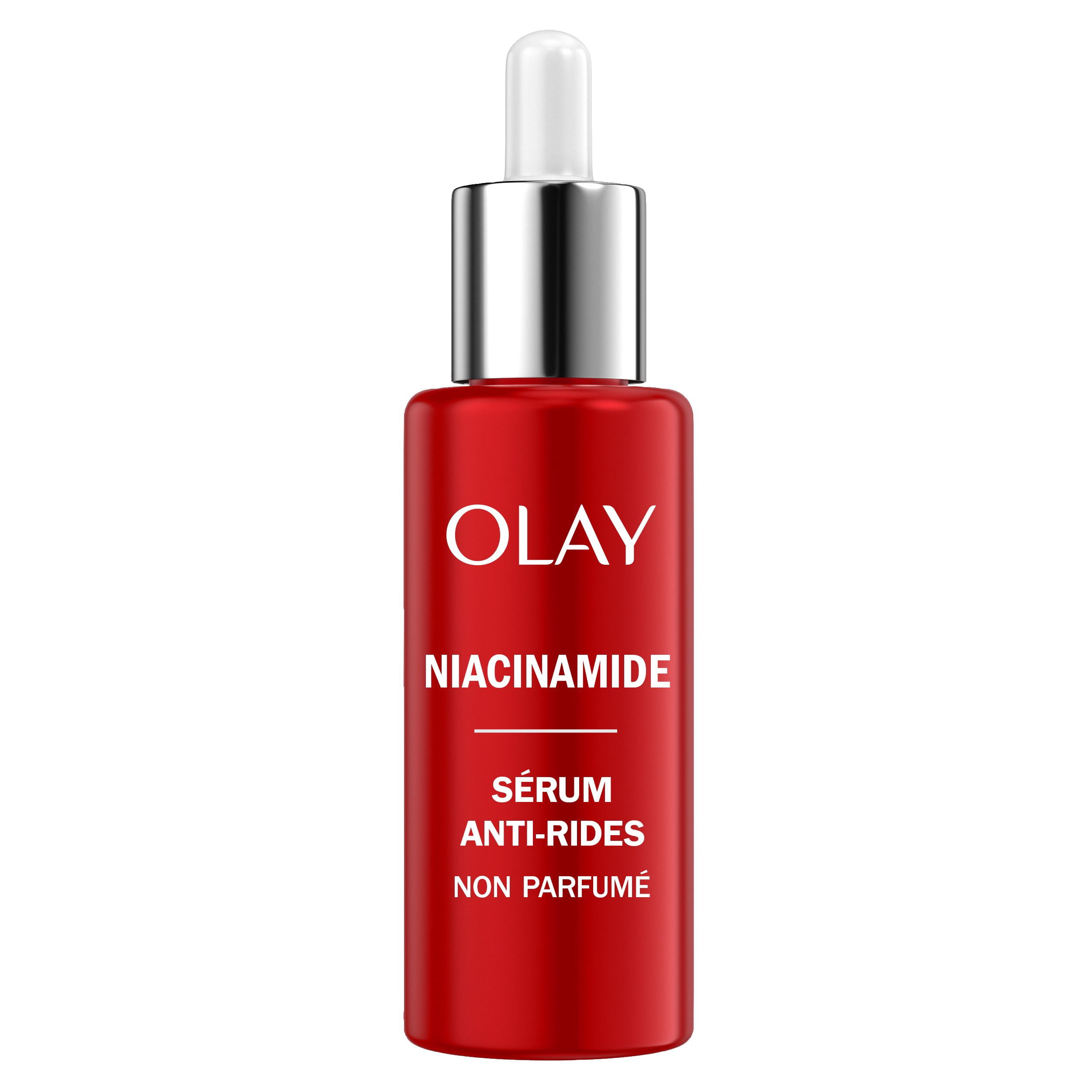 Olay Niacinamide + Peptide 24 Anti-Wrinkle Serum, Fragrance-Free
