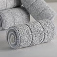 thumbnail image 4 of RXIRUCGD 3 Pack Gray Mop Pads Microfiber Cleaning Dust Mop Head, Safe for Hardwood and Hard-Surface Floors, Reusable Microfiber Mop Pads, Super-Absorbent, Machine Washable Mop Cloth, 4 of 4