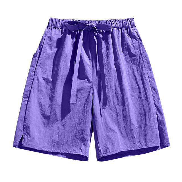 Birdeem Mens Shorts Mens Summer Casual and Comfortable Drawstring Pocket Elastic Waist Shorts
