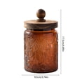thumbnail image 3 of EGNMCR Closet Organizers and Storage, Organization and Storage, Storage Bins, Storage Containers 700ml Colored Glass Storage Jar For Household Kitchen Snacks And Tea Storage Glass storage jar, 3 of 6