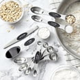 thumbnail image 3 of Boovnll Spice Jars, Baking Tool Stainless Steel Double Measuring Spoon 8-Piece Seasoning Spoon, Kitchen Gadgets, Seasoning Containers, Spice Containers, 3 of 4