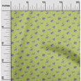 thumbnail image 1 of oneOone Cotton Poplin Fabric Leaves & Flower Floral Print Fabric BTY 42 Inch Wide, 1 of 4