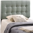 thumbnail image 4 of Emily Twin Upholstered Fabric Headboard - Gray, 4 of 4