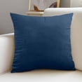 thumbnail image 5 of Dvruxg Velvet Throw Pillow Covers 16x16 Inch - Soft Square Decorative Cushion Cover for Couch, Sofa, 5 of 5