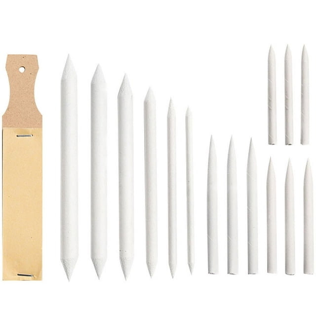 HLONK1 Set/16pcs Drawing Sketching Blending Stumps Kit Shading Tools for Drawing