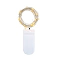 thumbnail image 4 of 3M/9.8FT 30 LED Fairy Starry Copper Wire String Battery Operated Powered IP65 Water Resistance Extra Flexible Bendable Light Strip for Holiday Christmas Xmas Halloween Festival Decorations, 4 of 8