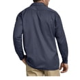 thumbnail image 2 of Dickies Chemise de Travail à Manches Longues pour Homme, 2X, Marine, 2 of 2