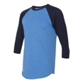 thumbnail image 4 of T-shirt Raglan à Manches Trois Quarts, XS, Gris Bruyère, 4 of 4