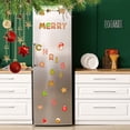 thumbnail image 3 of tredstone Christmas Fridge Decorations Holiday Styling Reindeer Santa Claus Designs Has Suction Force On type+1, 3 of 6