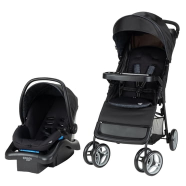 Cosco Kids™ Lift & Stroll™ Travel System – Lightweight Stroller & Infant Car Seat (Included), One-Hand Fold, QuickClick® Connection, Use from Birth
