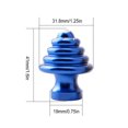 thumbnail image 4 of Écrou de Moyeu de Vélo Alliage d'Aluminium Anti-Rouille Anti-corrosion Alliage d'Aluminium Utile Moyeux de Roue Dentée Fixes Composants de Vélo Professionnels Remplaçant les Pièces Bleu, 4 of 9