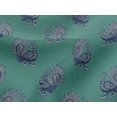 thumbnail image 4 of oneOone Viscose Jersey Fabric Peacock Block Print Fabric BTY 60 Inch Wide, 4 of 5