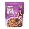 thumbnail image 1 of Alpino Super Muesli au Chocolat Riche en Protéines / 400 g / Croquant / 61 % de Grains Entiers / 14 % de Noix et Biscuits / Conserve à Température Ambiante / Pochette Refermable / Céréales pour le Déjeuner, 1 of 6