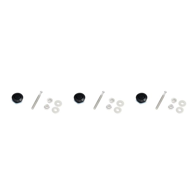 Transemion Car Modification Lightweight And Stylish Hood Lock Multiple Options Available black DP16-25 3Set