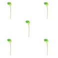 thumbnail image 3 of kurtrusly Wedding Decor With Simulated Calla - Choose Variety Of Colors And Styles With High 3D And Simulation Durable PU Tender green 5PCS, 3 of 6