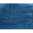 thumbnail image 5 of oneOone Georgette Viscose Orange Fabric Writing Font Craft Projects Decor Fabric Printed By The Yard 42 Inch Wide, 5 of 5
