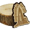 thumbnail image 3 of Printtoo Hallgrmskirkja Terre de Glace Gravée Objets de Collection Souvenir Aimant de Réfrigérateur en Bois, 3 of 4