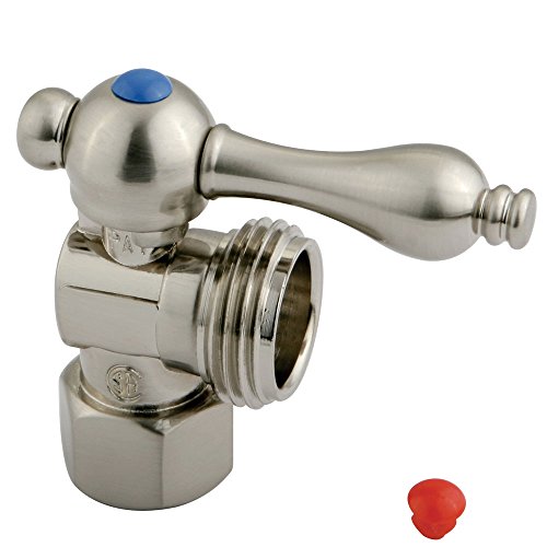 Kingston Brass Vintage Angle Stop avec Filetage de Tuyau 1/2 Pouces IPS x 3/4 Pouces