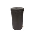 thumbnail image 1 of Good Ideas Aspen ECO 50 Gallon Outdoor Rain Barrel Water Storage Collector, Oak, 1 of 7