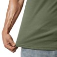 thumbnail image 4 of asjyhkr Mens Workout Compression T Shirts Ribbed V Neck Short Sleeve Tops Summer 2025 Gym Athletic Running Tees, 4 of 9