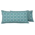 thumbnail image 1 of VargottamIndoor/OutdoorPolyester FabricLumbarPillowCover,All-Weather Waterproof Rectangular Cushion Case for Patio Furniture,16" x 24"Set of 2 -Florals-52, 1 of 6