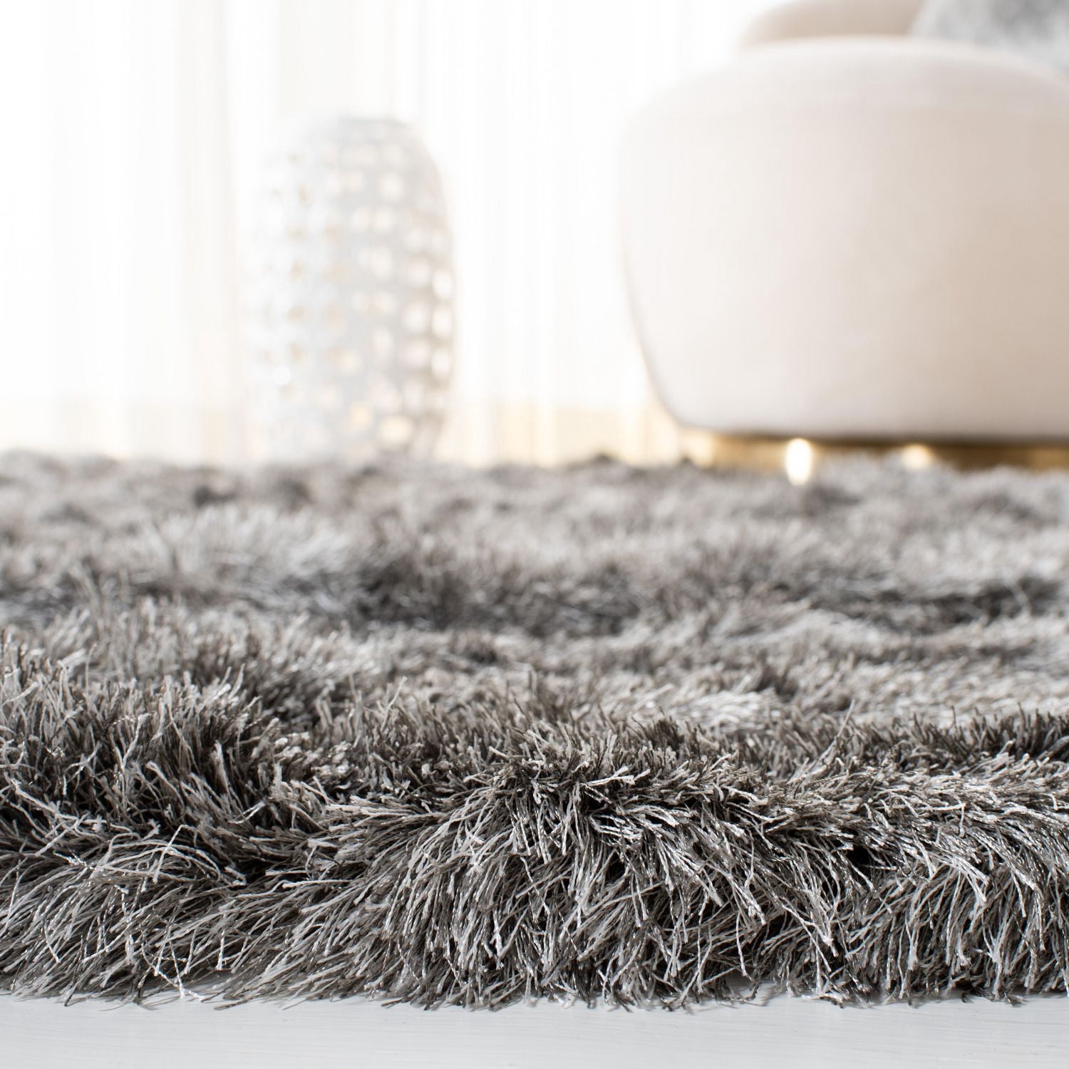 Safavieh Paris Darwin Tapis Peluche Solide Shag