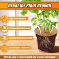 thumbnail image 5 of 32Pcs Coconut Fiber Tree Ring Mulch Mat, 11.8 Inch Mulch Ring Plant Protectors Mat for Indoor Outdoor Plants, 5 of 5