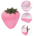 thumbnail image 3 of Unique Bargains Strawberry Ring Box Romantic Engagement Ring Box Jewellery Storage Pink, 3 of 7