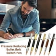 thumbnail image 2 of Rbaofujie Wooden Ballpoint Pen, Ballpoint Pen, Fine Point, Black Ink, 1 Count, 2 of 3
