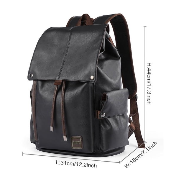 Mochila Vegan cuir Dayback adolescent sacs pour ordinateur portable femmes sac à dos personnalisé hommes sacs à dos