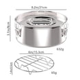 thumbnail image 2 of Cooking Utensils Product Title Stainless Steel Pan with Lid and Handle Large Capacity Round Cake Baking Maker for Cheese Cake Chocolate Cupcake Versatile Cooking Utensils for Kitchen, 2 of 5