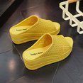 thumbnail image 3 of LEEy-World Pantoufles pour Femmes Pantoufles pour Femmes Mode Sandales de Plage de Plage à entre-Doigts Couleur Confortables Plage Maison Pantoufles Personnalisées pour Femmes avec Photo, 3 of 4
