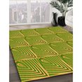 thumbnail image 3 of Ahgly Tapis Rectangulaire Lavable en Machine Intérieur Transitionnel Vert Pistache, 7 Pieds x 9 Pieds, 3 of 7