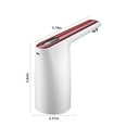 thumbnail image 3 of Portable USB Rechargeable Water Bottle Pump Dispenser | Automatic Electric Pump for 2-6 Gallon Jugs | Fast Flow for Home, Office, Kitchen & Camping Use, 3 of 7