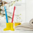 thumbnail image 4 of WIFKLSIIPG Rain Boot Toothbrush Holder Silicone Toothbrush Holder Cute Organizer for Your Bathroom Toothbrush Holder for Children Stand Multi Purpose Bathroom Accessory, 4 of 7
