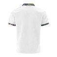 thumbnail image 4 of Lolmot Shirts for Men, Mens Lapel Color Buttons Outdoors Short Sleeve Turndown Collar Blouse Shirt, 4 of 5