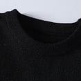 thumbnail image 4 of Pisexur Chandails Hommes Doux et Confortables Chandails d'Automne Hommes Décontracté Imprimé Col Rond Couleur Unie Manches Longues Chandail Tricoté Rayé Café,TG, 4 of 5