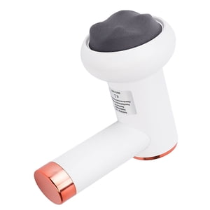 Enlevant la cellulite, masseur de sculptation corporelle Vibration Drainage lymphatique portatif 6 Niveaux avec 5 Têtes de Massage pour Rose Belly, Blanc