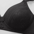 thumbnail image 3 of Saving Clearance 2025！Womens Plus Size Bras,,Woman Oversized Wireless Bra Front Button Push Up Underwear Bra, 3 of 4