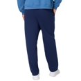 thumbnail image 2 of Hanes Mens Comfort Soft Eco Smart Fleece Sweatpants, 3XL, Navy, 2 of 7