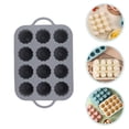 thumbnail image 3 of Silicone Cake Pan Jelly Cakes And Bread Baking Utensils For Home Kitchen For Party, 3 of 5